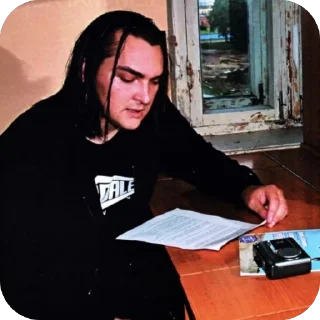 Video sticker 🤔 🤘🏻В гостях у Леши🤘🏻