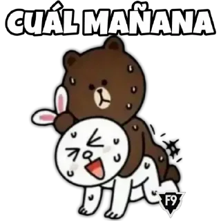 Video sticker 🐻 Cual Gracias? By @lucho4ever