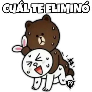 Telegram sticker 🐻 Cual Gracias? By @lucho4ever