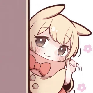Sticker 👋 Сладкий зайчик 5 @Nyasticks