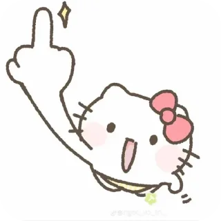 Telegram sticker 🤘 Kawaii