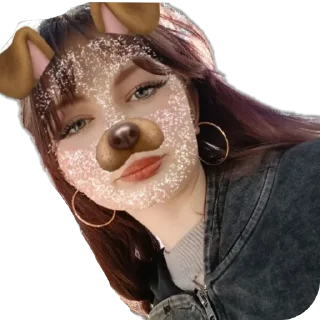 Telegram sticker 👂 Я ебланка года✨️🎧