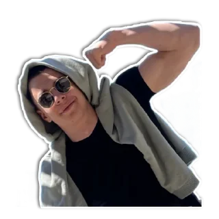Telegram sticker 💪 MACAN🖤