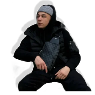 Telegram sticker 😏 MACAN🖤