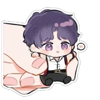 Telegram sticker 🥰 Love&DeepSpace от @MisaKaboom