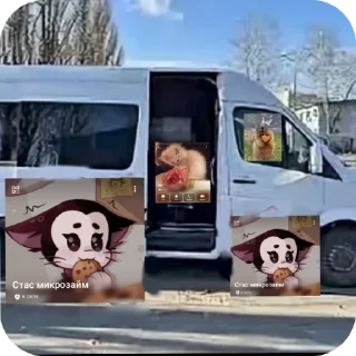 Telegram sticker 🚗 Стикер пак от @kosoli01