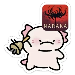 Sticker 🤯 naraka мяу2 @krasssssha
