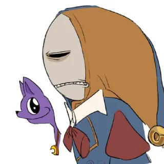 Telegram sticker ☔ The prototype..💫