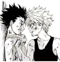 Telegram sticker 💀 Killua (@Blue_Rose_sword)