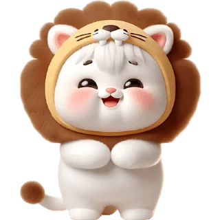 Video sticker 😀 Котята-львята @Nyasticks