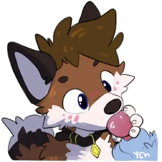 Телеграм стикер 🍆 Cuteconfy NSFW