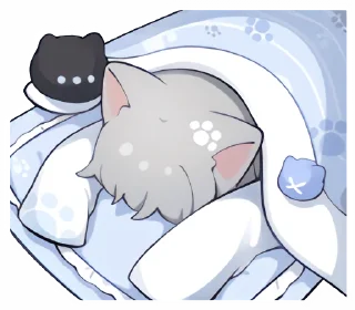 Video sticker 😴 【甘城なつき】Nachoneko!