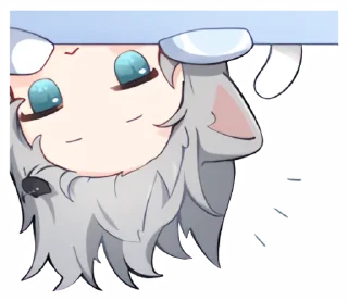 Telegram sticker 🙃 【甘城なつき】Nachoneko!