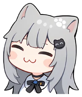 Sticker ☺️ 【甘城なつき】Nachoneko!