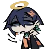 Sticker 🫥 Zenless emoji @TgEmojis_bot