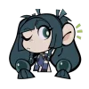 Sticker 🫥 Zenless emoji @TgEmojis_bot