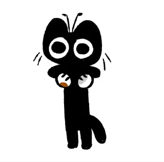 Telegram sticker 🤩 Котеня @TgEmodziBot