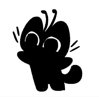 Telegram sticker 🤩 Котеня @TgEmodziBot