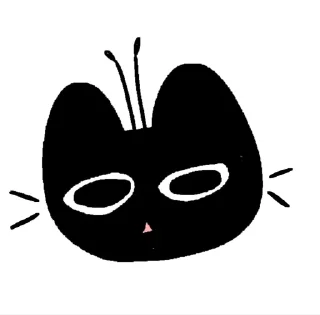Telegram sticker 🤩 Котеня @TgEmodziBot