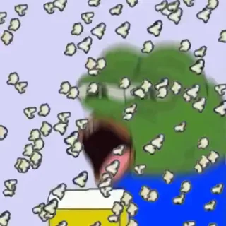 Telegram sticker 🍺 pepe 🐸; @shitpostlidreron