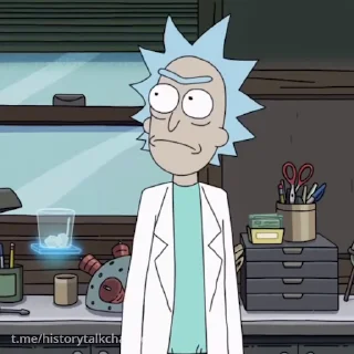 Video sticker 😐 Rick and Morty @stickerowo