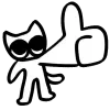 Video sticker 👍 𓃠 kitty @emojix...