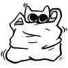 Sticker 🐈 𓃠 kitty @emojixoley / marvarto_o 𓃠