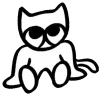 Sticker 🐱 𓃠 kitty @emojixoley / marvarto_o 𓃠