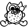 Sticker 🍔 𓃠 kitty @emojixoley / marvarto_o 𓃠