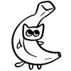 Sticker 🍌 𓃠 kitty @emojixoley / marvarto_o 𓃠