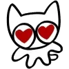 Video sticker 😍 𓃠 kitty @emojix...
