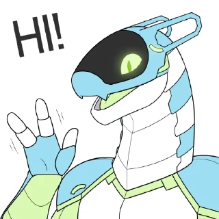 Telegram sticker 👋 Rue the Synth