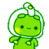 Video sticker 😌 Green Emoji @TgEmojis