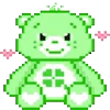Video sticker 🧸 Green Emoji @TgEmojis