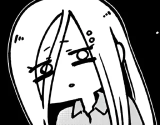 Telegram sticker ❔ Tada Randa 2.0