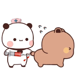 Video sticker 💉 BuBu&DuDu (@sticker_thailand) (@nenkay_official)