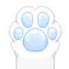 Video sticker 🐾 Blue Random @TgEmoji