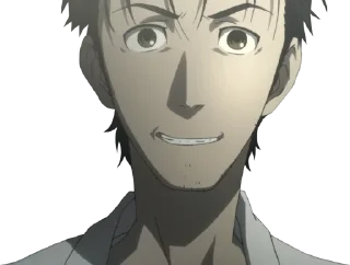 Telegram sticker 😬 Steins;Gate | @StickersOfAstora