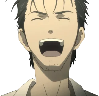 Video sticker 😂 Steins;Gate | @StickersOfAstora