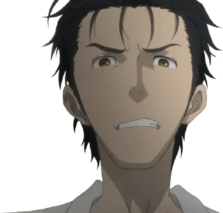 Telegram sticker 😠 Steins;Gate | @StickersOfAstora