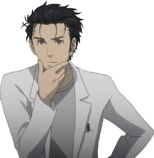 Video sticker 🤔 Steins;Gate | @StickersOfAstora