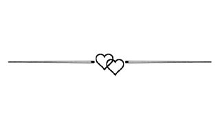 Video sticker 🖤 Separator Hearts @PunjabiSticker
