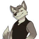 Video sticker 😏 Snowcanine