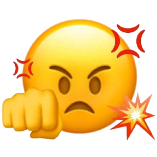 Telegram sticker 👊 eMoJiS i NeEd In My LiFe 😤