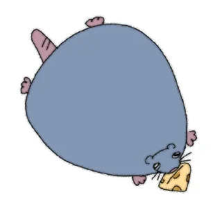 Telegram sticker 🐭 鼠鼠表情包 @e_court :: @fStikBot