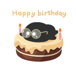 Telegram sticker 🎂 @SPRAYxGOD Vol.1 (Animated)