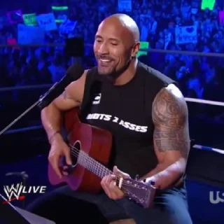 Video sticker 🗣 The Rock @avegeek
