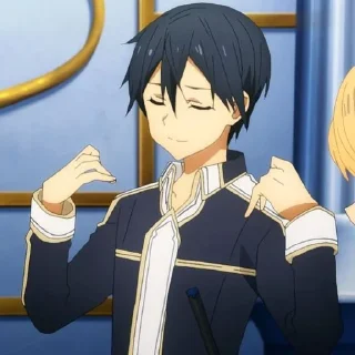 Telegram sticker ⚔ 𝂅 ׄkírítσ kírígαчα‚ˑ˓ネ˒ 𝂅 ׄ @Luxticker