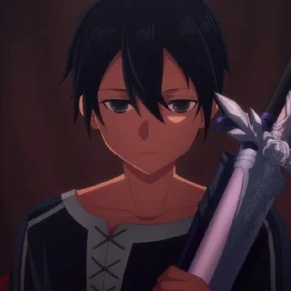 Telegram sticker ⚔ 𝂅 ׄkírítσ kírígαчα‚ˑ˓ネ˒ 𝂅 ׄ @Luxticker