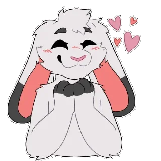 Телеграм стикер ❤️ Flaky